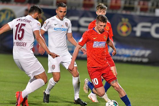 FCSB și CFR Cluj luptă pentru locul 1 în Liga 1 // FOTO: .facebook.com/FCSBOfficial