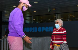 „Vrea o amintire înainte să uite ce e tenisul și cine ești tu”  » Moment emoționant la Madrid: Nadal, întâlnire cu o femeie de 95 de ani bolnavă de Alzheimer