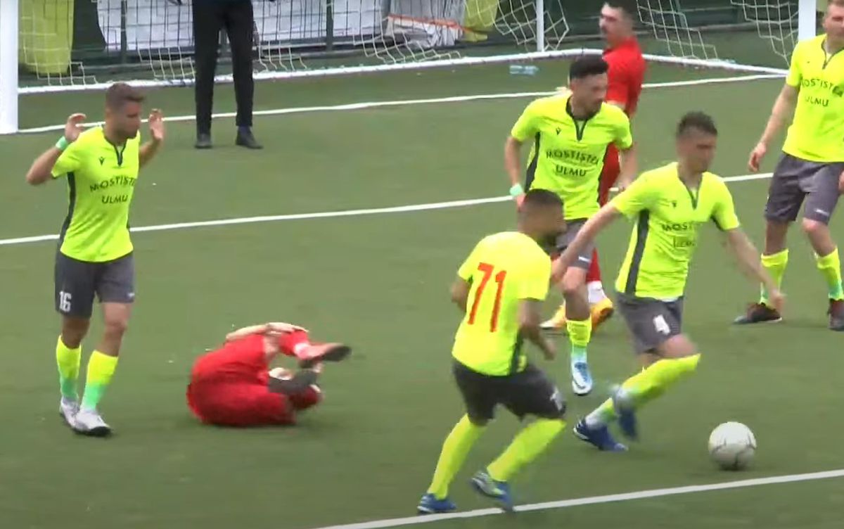 Penalty INVENTAT pentru Steaua în meciul cu Mostiștea Ulmu » Decizie de neînțeles a „centralului”: „Ne batem joc?”