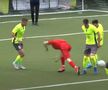 Arbitrul i-a făcut Stelei un penalty cadou. Captură TV Telekom Sport