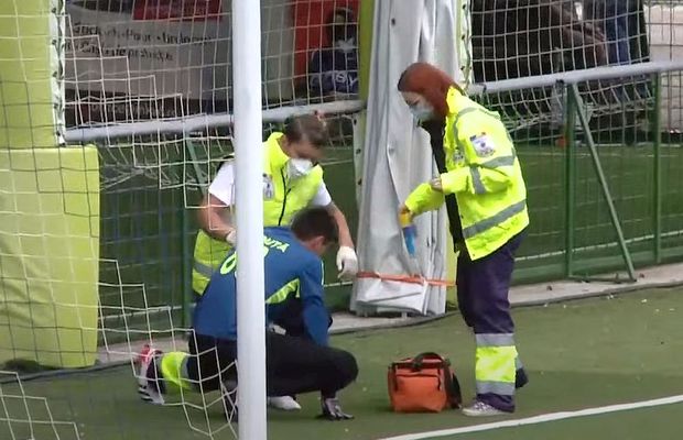 Probleme după Mostiștea Ulmu - Steaua! Diagnosticul portarului transportat de urgență la spital
