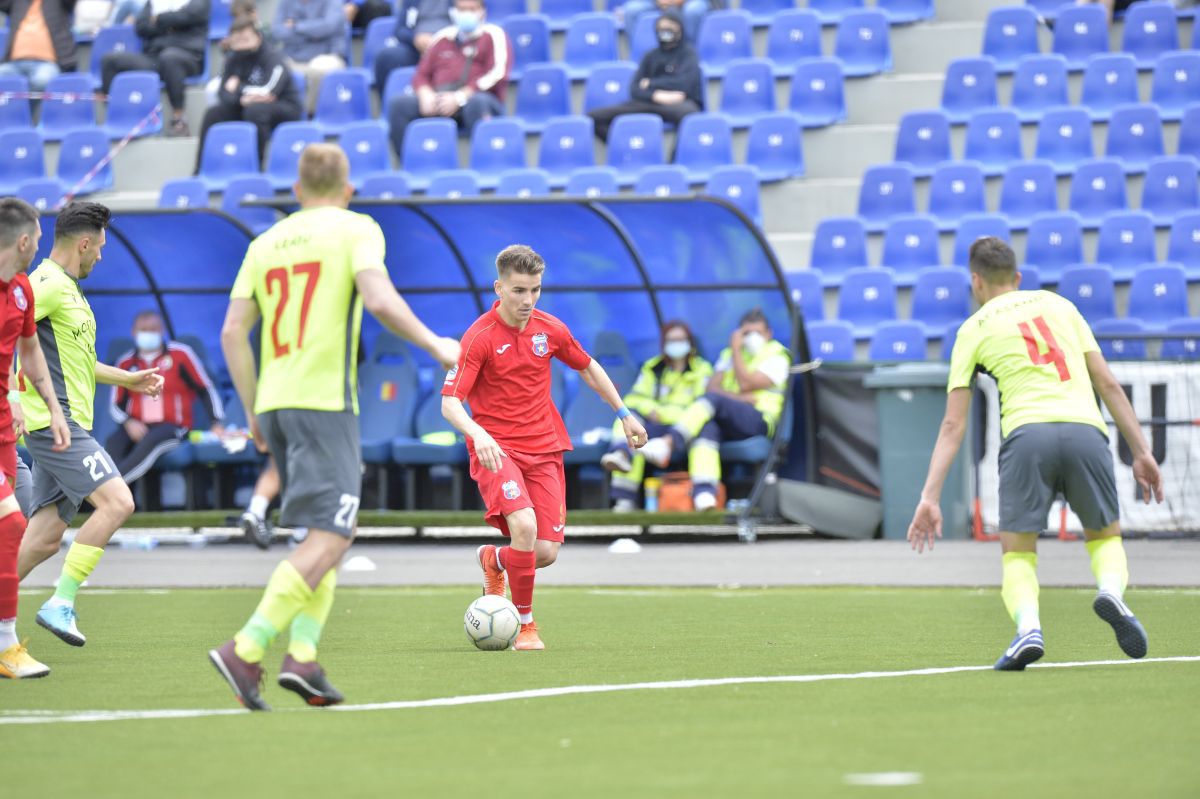 ACS MOSTIȘTEA ULMU - STEAUA 0-2 / manșa tur / baraj promovare Liga 2