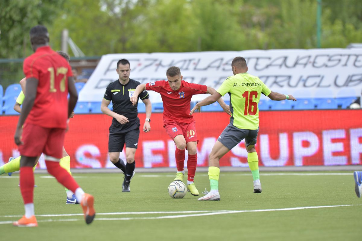 ACS MOSTIȘTEA ULMU - STEAUA 0-2 / manșa tur / baraj promovare Liga 2