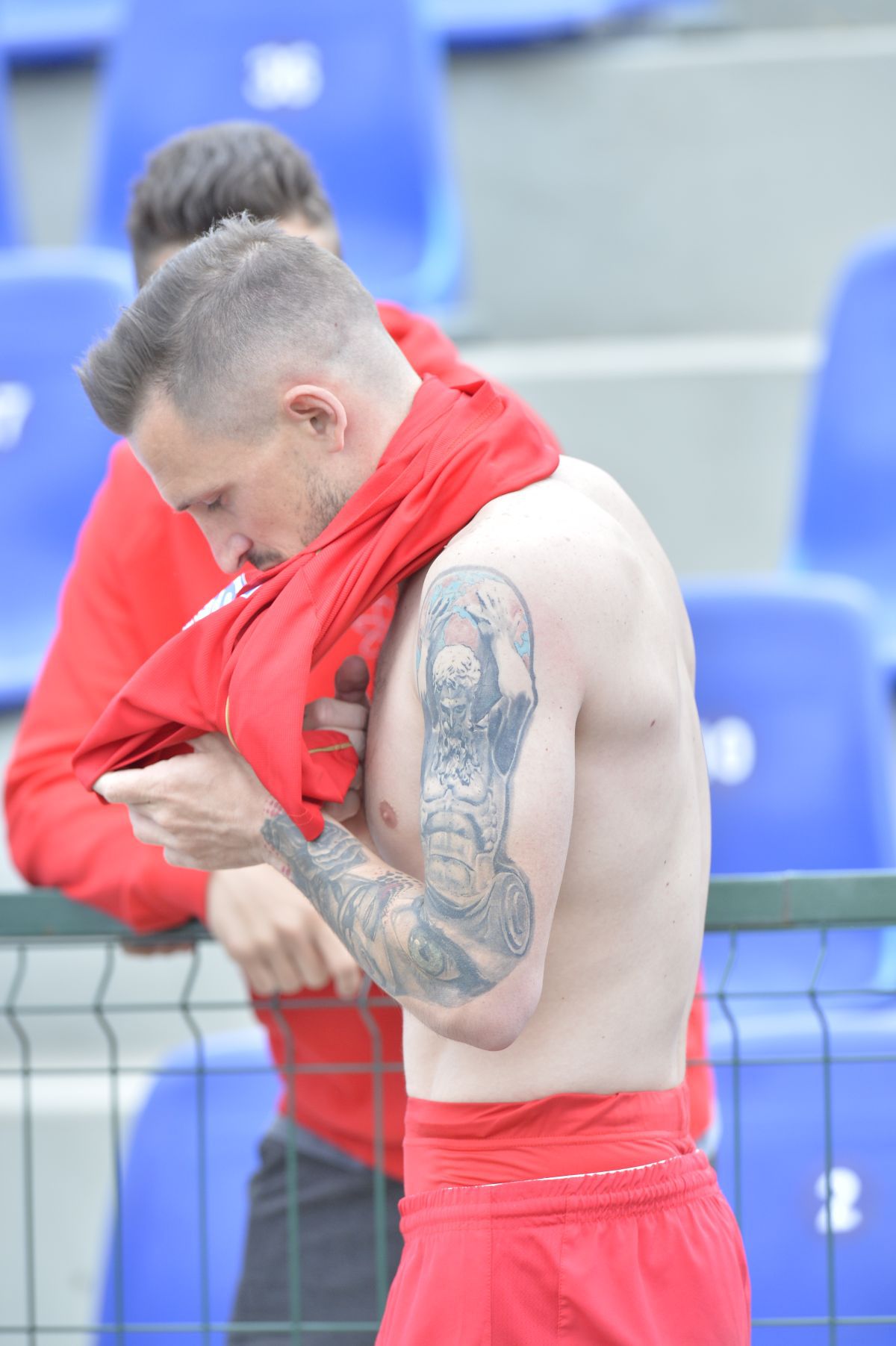 Mister elucidat! De ce a fost eliminat Acasandrei în Mostiștea Ulmu - Steaua » Gestul făcut de arbitru a creat confuzie