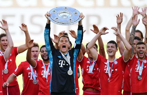 Bayern Munchen e campioana Germaniei, ediția 2020/21, cu 3 runde înainte de final.