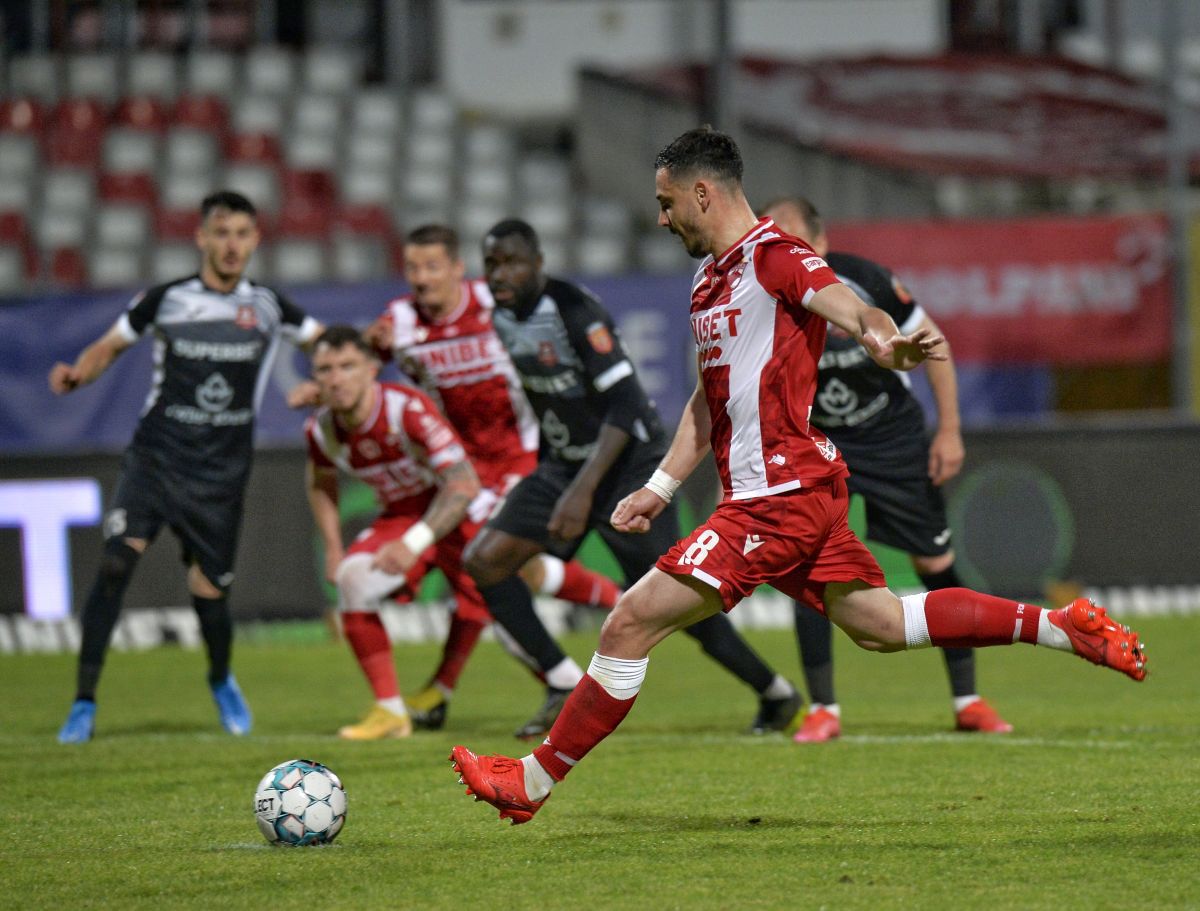 DINAMO - HERMANNSTADT 2-0 » 4 victorii consecutive pentru „câini”, care se salvează matematic de la retrogradarea directă! Clasamentul actualizat