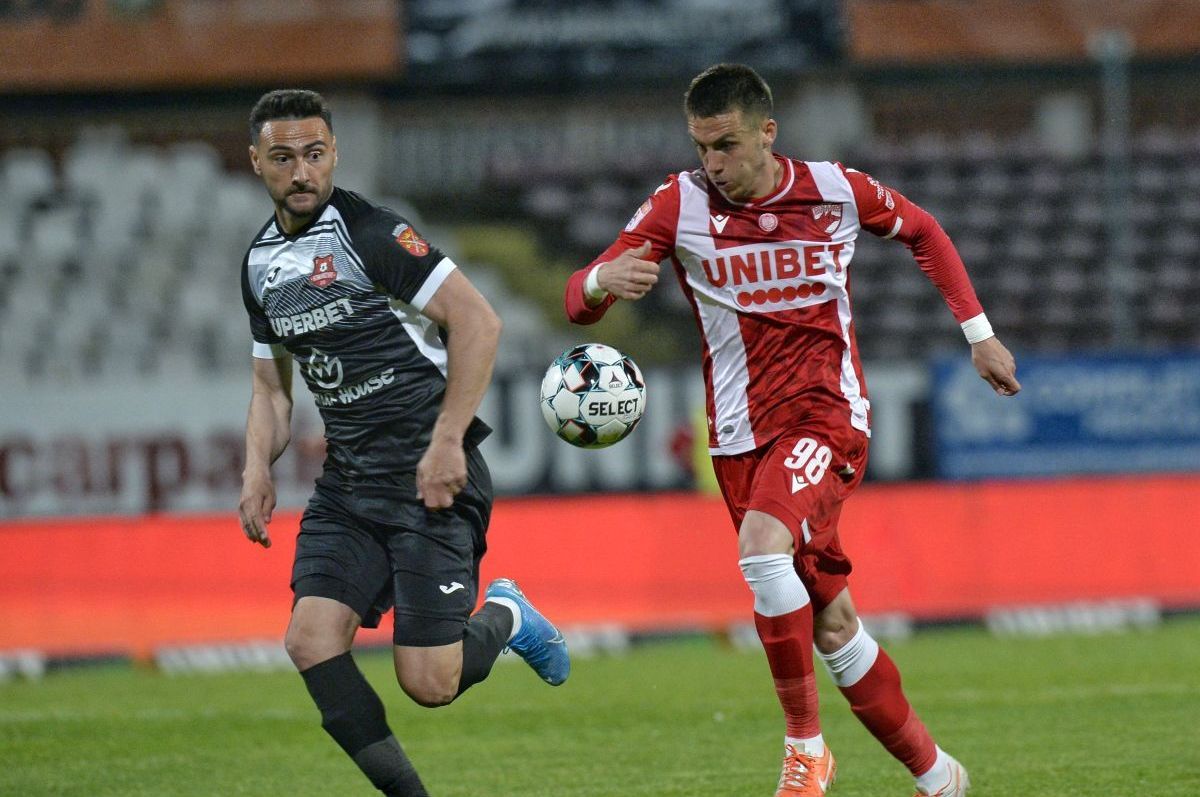 Auch! Contestă arbitrajul după Dinamo - Hermannstadt, dar NU știe regulamentul: „De ce-mi dai «roșu»?”