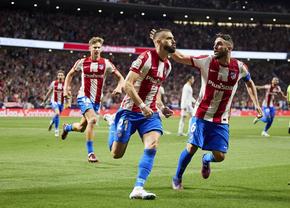 Atletico Madrid - Real Madrid 1-0 » Victorie mare în derby pentru trupa lui Simeone, care își consolidează locul de UCL
