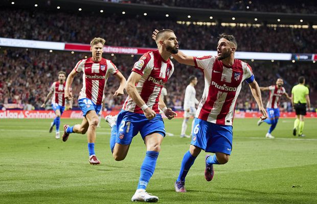Atletico Madrid - Real Madrid 1-0 » Victorie mare în derby pentru trupa lui Simeone, care își consolidează locul de UCL