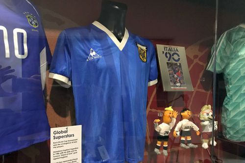 Tricoul purtat de Maradona la meciul Argentina - Anglia 2-1/ foto Imago Images