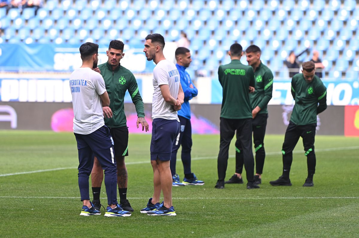 FCSB, salvată de defensivă în meciul cu Universitatea Craiova » Cine s-a remarcat la formația roș-albastră + 3 jucători au fost de nota 4