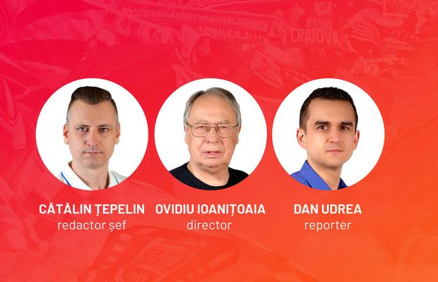 CS Universitatea Craiova - FCSB, comentat live pe GSP.ro de Cătălin Țepelin, Ovidiu Ioanițoaia și Dan Udrea: „Când e să se alinieze planetele, apare de nicăieri un «câlcâi» pe care scrie «o dată-n viață»”
