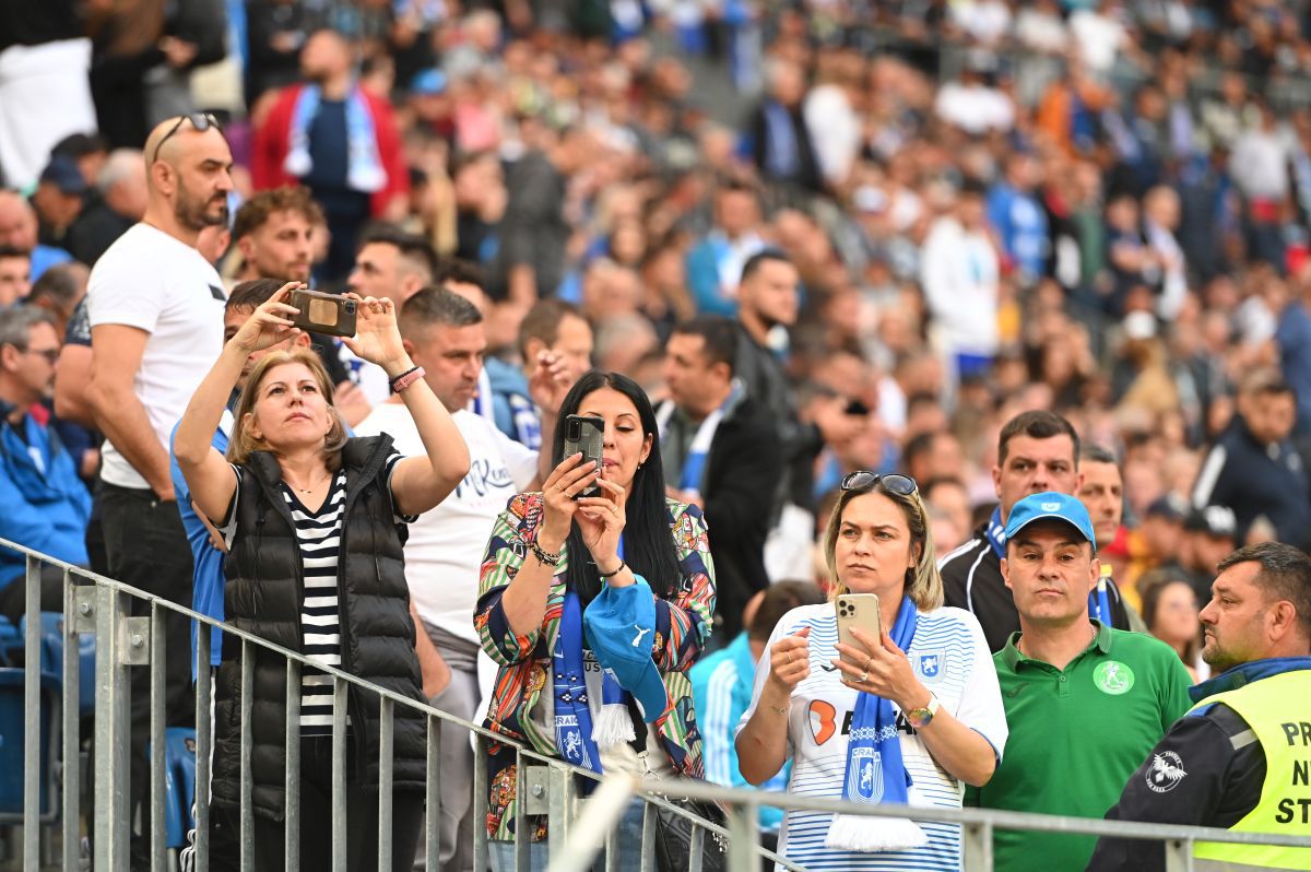 Maracanã oltenească! Atmosferă de mare derby pe „Olbmenco” la Universitatea Craiova - FCSB