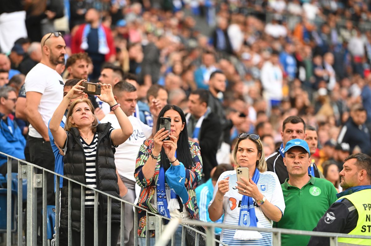 Atmosferă de vis la Universitatea Craiova - FCSB