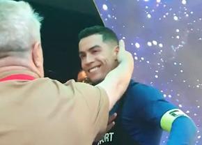 Marius Șumudică insistă: „Nu i-am cerut tricoul lui Ronaldo, el mi l-a dat și m-a luat în brațe!”