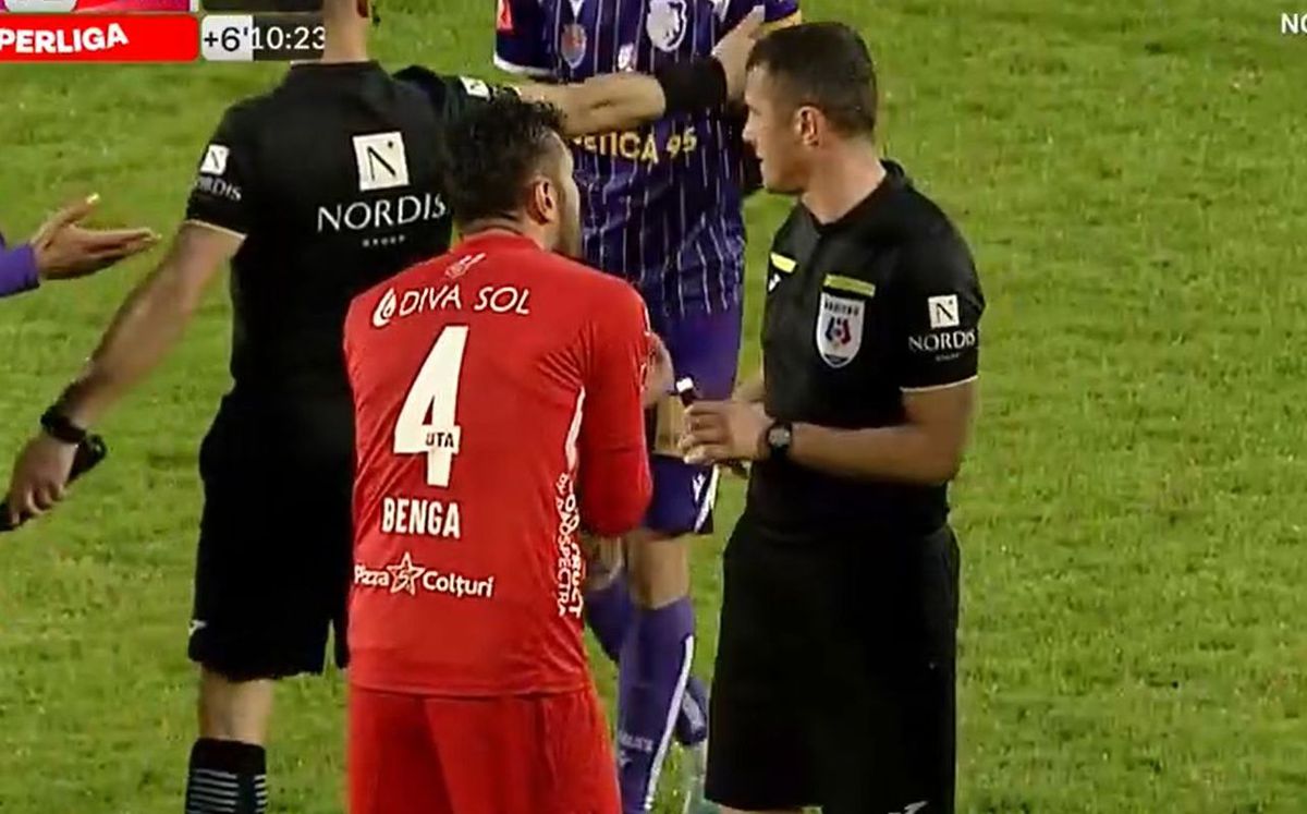 Haos la Pitești » FC Argeș a egalat în minutul 90+14, după al TREILEA penalty! Rednic a vrut să scoată echipa de pe teren!