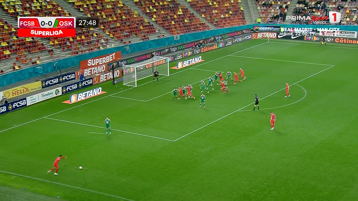 Gol Miculescu, FCSB - Sepsi