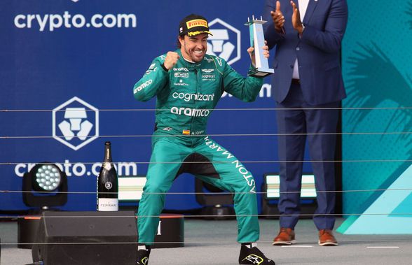 Fernando Alonso se uita la TV în timpul cursei de la Miami: „Nu venea nimeni din spate, iar aici erau ecrane uriașe” 