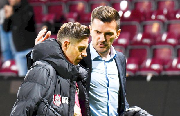 „Vinovatul” ascuns pentru prăbușirea CFR-ului: 4 meciuri, două puncte fără el pe teren