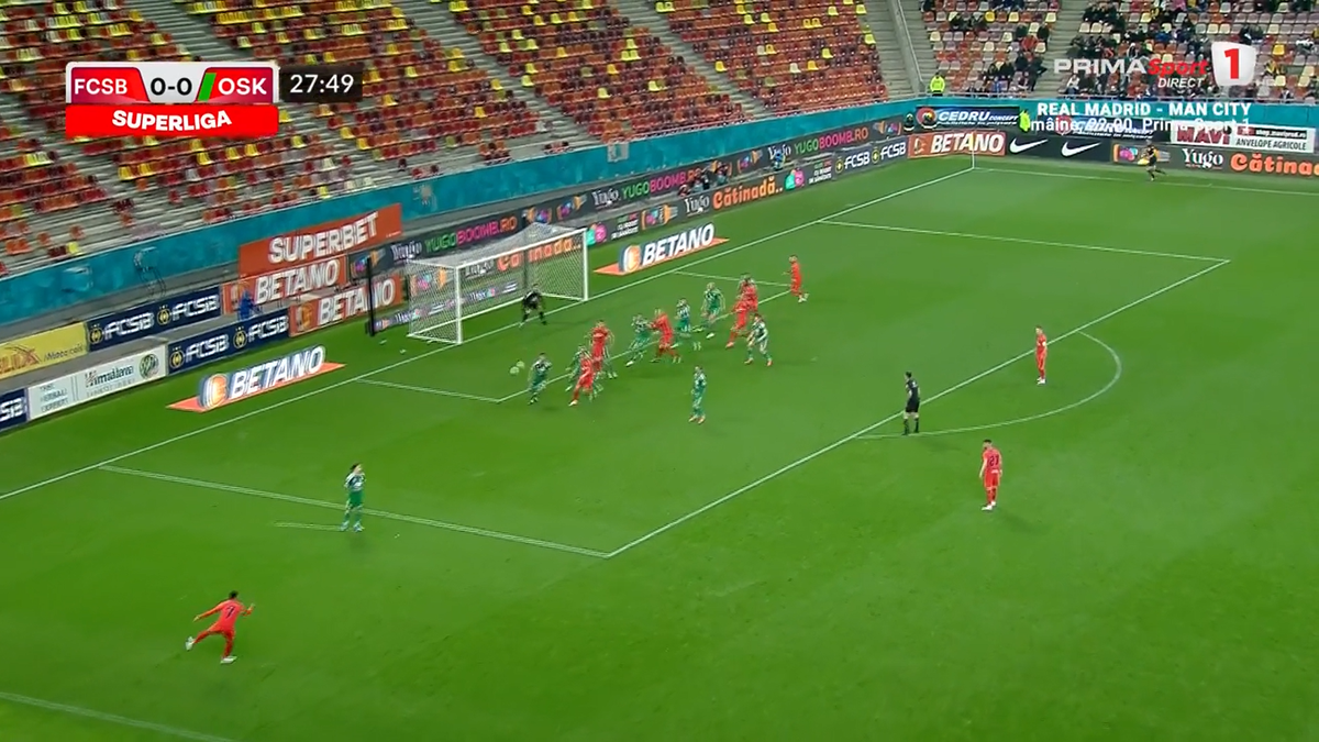 Gol Miculescu, FCSB - Sepsi