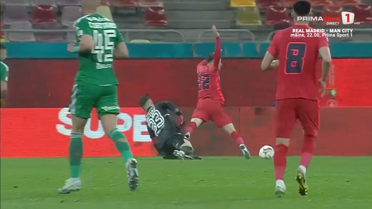 Două decizii controversate în momentele-cheie din FCSB - Sepsi » Ce s-a întâmplat la primul gol și la penalty-ul primit de gazde