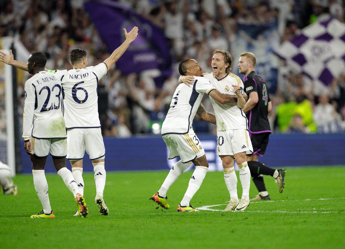 Real Madrid, în finala Champions League » Imagini fabuloase cu sărbătoarea de pe „Santiago Bernabeu”