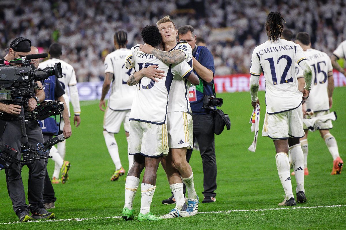 Real Madrid, în finala Champions League » Imagini fabuloase cu sărbătoarea de pe „Santiago Bernabeu”