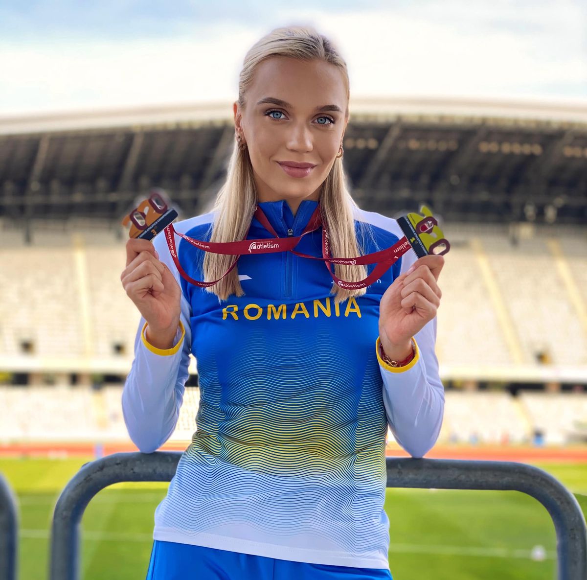 Cea mai frumoasă atletă din România, asaltată cu mesaje: „Tot felul de ciudățenii”