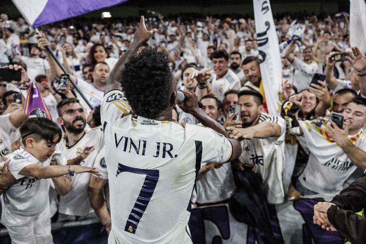 Real Madrid, în finala Champions League » Imagini fabuloase cu sărbătoarea de pe „Santiago Bernabeu”