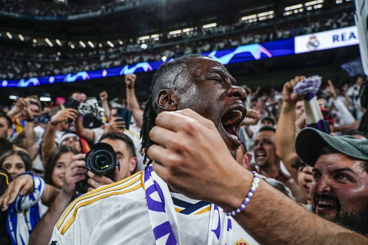 Real Madrid, în finala Champions League » Imagini fabuloase cu sărbătoarea de pe „Santiago Bernabeu”