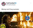 Meme-uri PSG - Borussia Dortmund / Foto: Troll Football (Instagram)