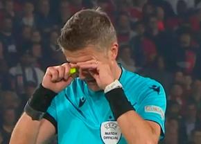 Cel mai bătrân arbitru de top din lume, copleșit de emoții la finalul meciului de la Paris! De ce a plâns Daniele Orsato?