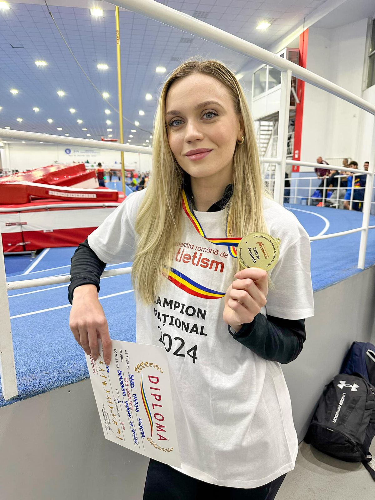 Cea mai frumoasă atletă din România, asaltată cu mesaje: „Tot felul de ciudățenii”