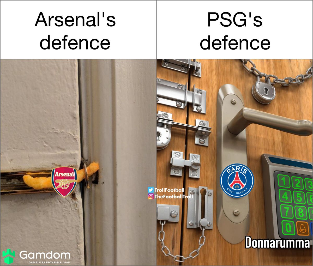Cel mai tari meme-uri după PSG - Arsenal