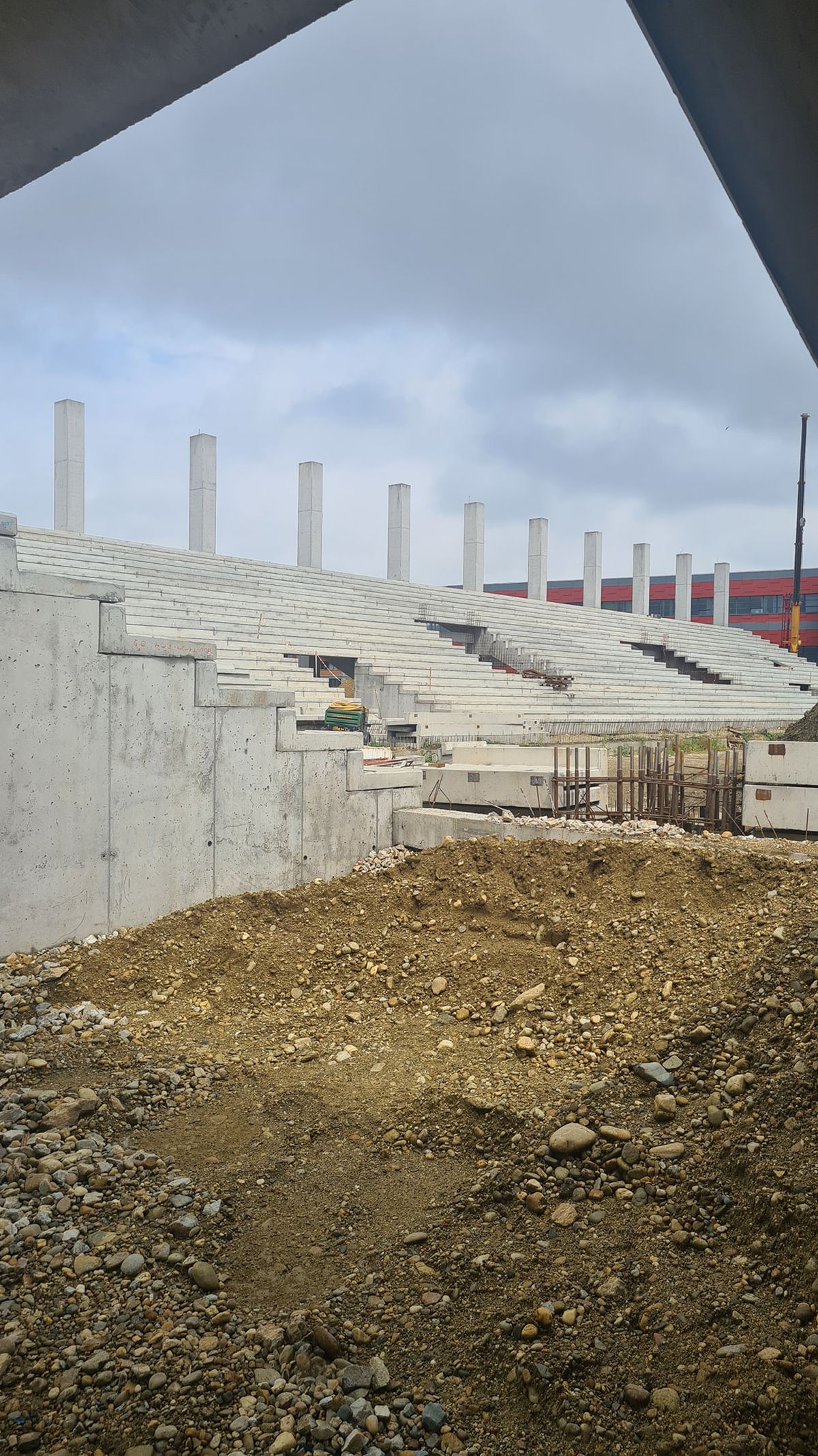 Stadionul din vestul României, care costă 23.000.000 de euro, prinde contur » Lucrările vor fi finalizate în 2026