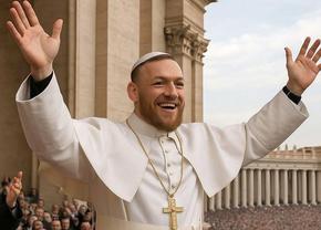 „Surpriză-surpriză, nenorociților!” » Imaginea devenită virală cu câteva minute înainte ca noul papă să iasă la balconul de la Vatican: „Nu respecți religia creștină”