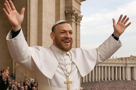 Conor McGregor s-a ținut de glume înaintea dezvăluirii noului papă