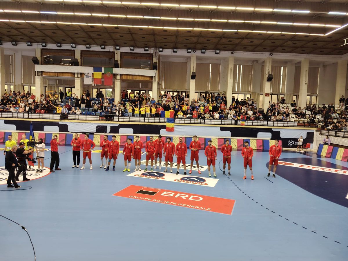 România - Portugalia, preliminariile CE de handbal masculin