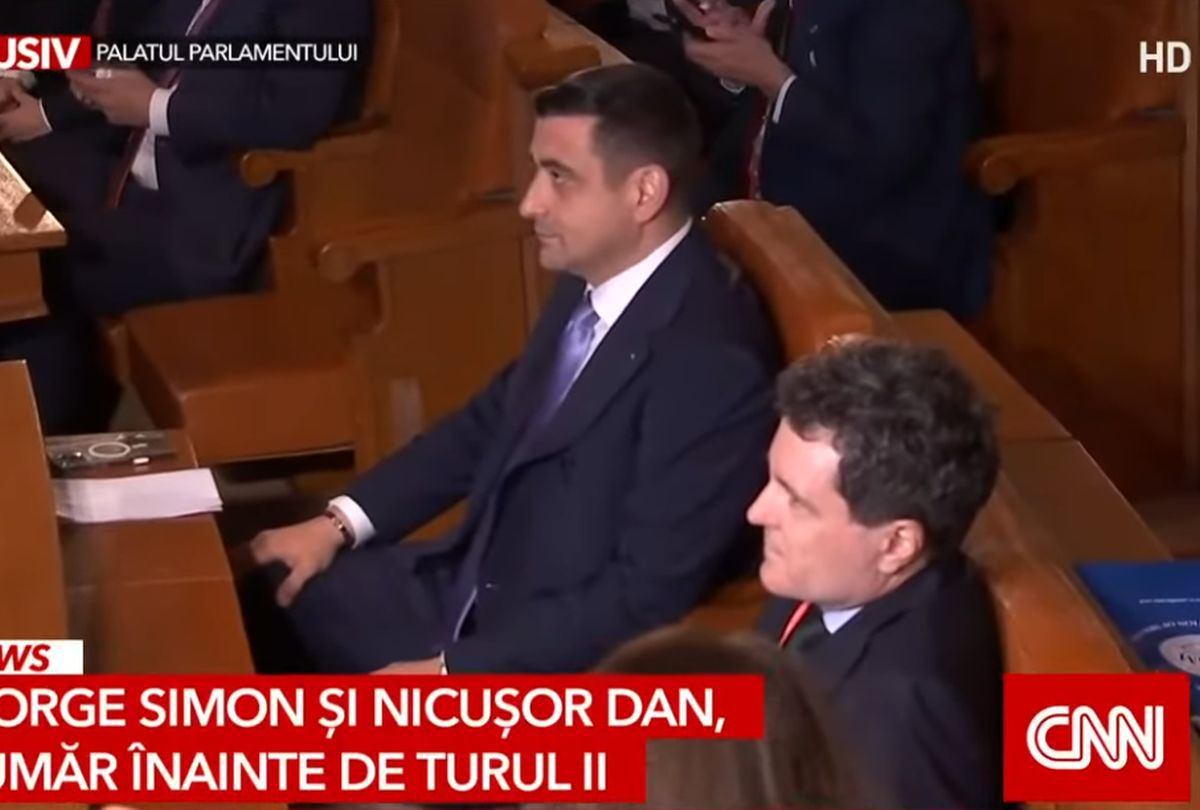 Prima dezbatere între George Simion și Nicușor Dan