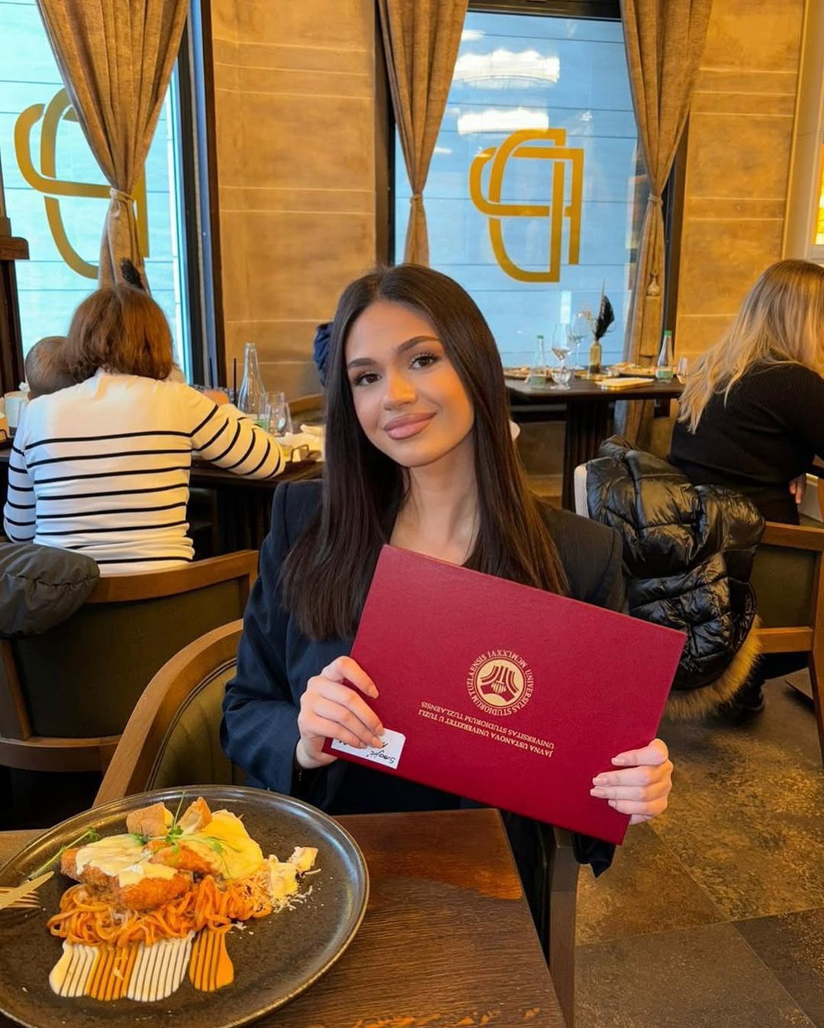 Amina Smajic, iubita baschetbalistului Dzanan Musa. Foto: Instagram