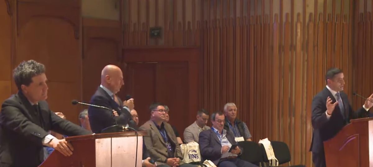 Prima dezbatere între George Simion și Nicușor Dan