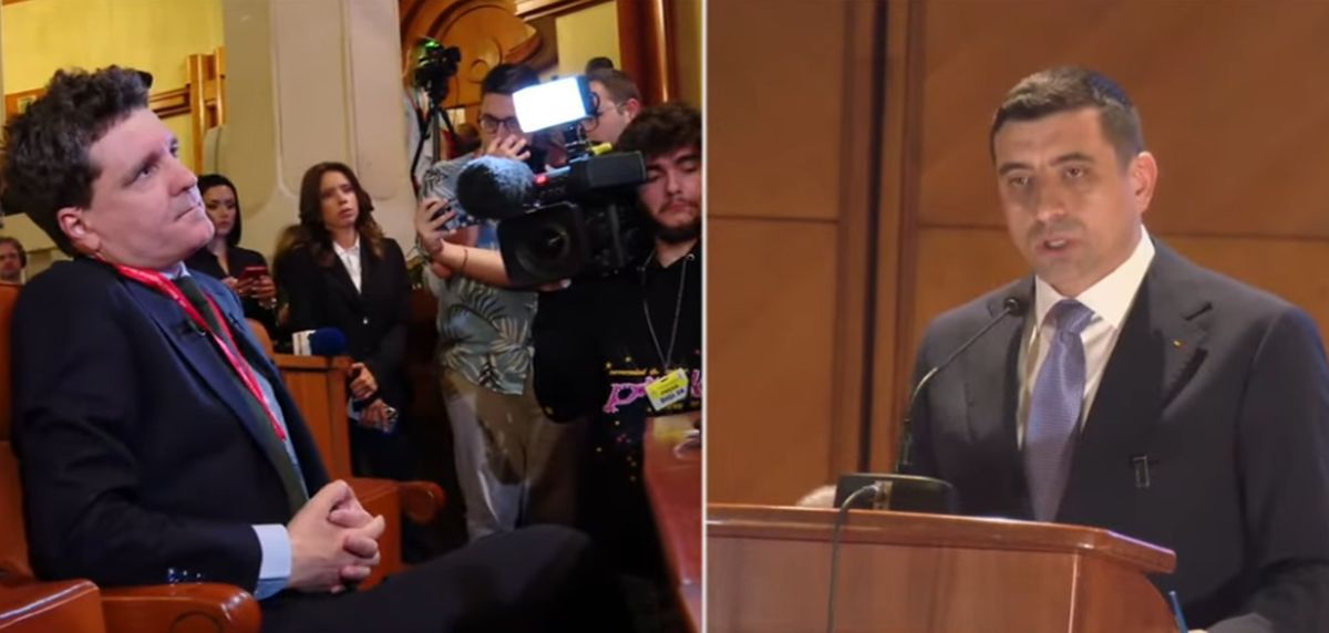Prima dezbatere între George Simion și Nicușor Dan