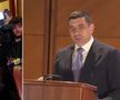 Prima dezbatere între George Simion și Nicușor Dan / FOTO: Capturi TV @Euronews