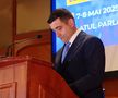 Prima dezbatere între George Simion și Nicușor Dan / FOTO: Capturi TV @Euronews