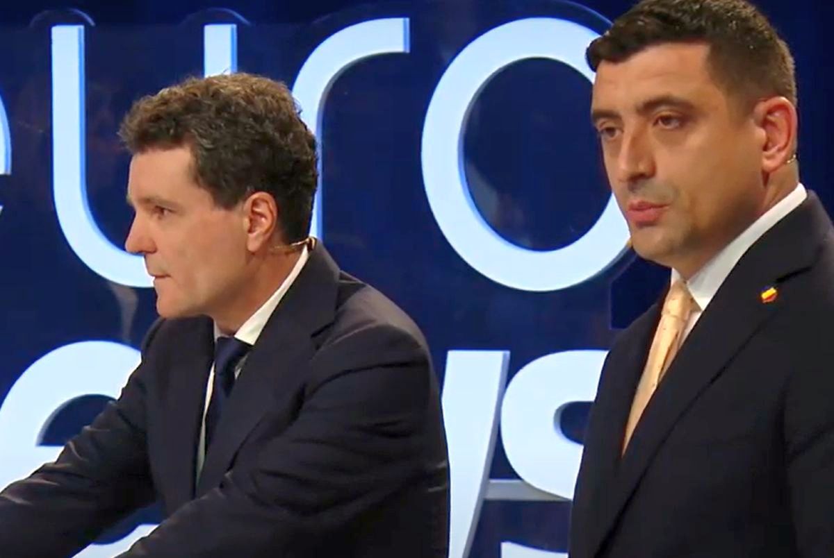 Momentul în care dezbaterea dintre Nicușor Dan și George Simion a deviat spre stadioane: „Când galeriile scandau acele lozinci, erați pe-acolo?”