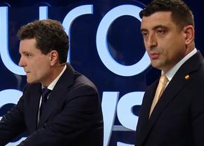 Nicușor Dan și George Simion, întrebați la dezbatere despre Ținutul Secuiesc și drepturile minorităților: „Când galeriile scandau lozinci, erați pe-acolo?”