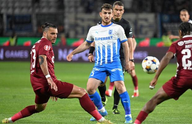 Note la CFR Cluj - Universitatea Craiova » Mulți „corigenți” în atac: singurul jucător care a ieșit în evidență