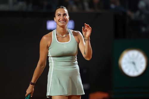 Aryna Sabalenka, victorie în turul 2 de la Roma/Foto: Getty Images