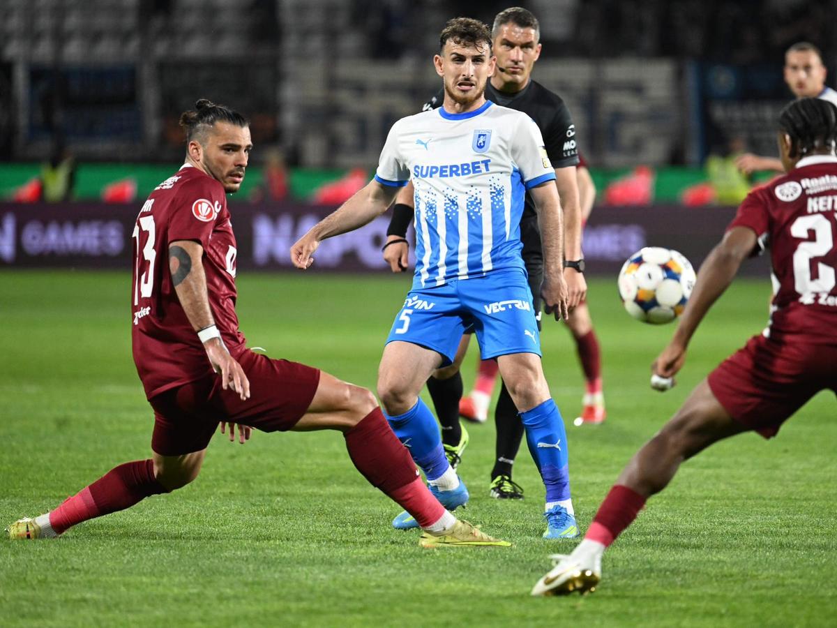 Note la CFR Cluj - Universitatea Craiova » Mulți „corigenți” în atac: singurul jucător care a ieșit în evidență