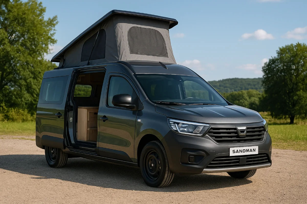 Dacia, „dormitor pe roți” » Imagini surprinzătoare: cum arată mașina-casă care nu a existat vreodată